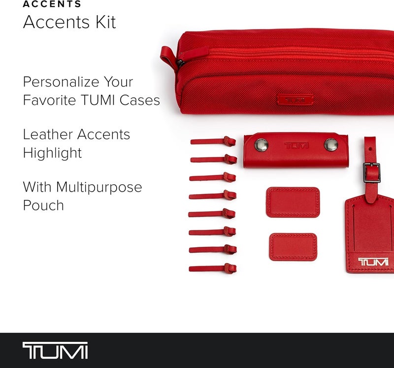 Tumi Men's Accents Kit, Cherry, Red, One Size - Image 2